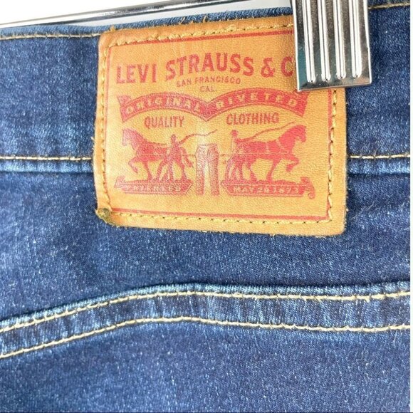 LEVI’S Mile High Super Skinny Jeans in Dark Wash Size 26 - Picture 6 of 8